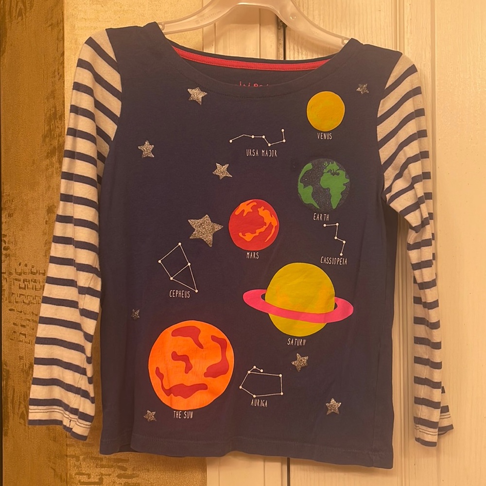 Mini Boden girl shirt size 7-8 UC!
